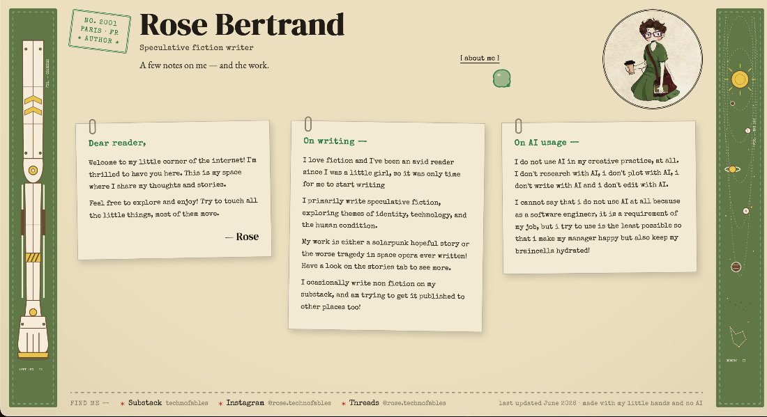 Rose Bertrand — site